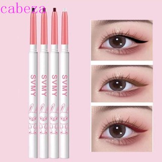 CABEZA ดินสออายไลเนอร์เจล เนื้อแมตต์ สีขาว กันน้ํา ไม่เลอะ อายแชโดว์ เครื่องสําอาง ดินสออายไลเนอร์ นอนหนอนไหม