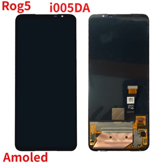 แผงหน้าจอสัมผัสดิจิทัล LCD 6.78 นิ้ว ROG 5 แบบเปลี่ยน สําหรับ Asus ROG Phone 5 ZS673KS I005DA I005DB