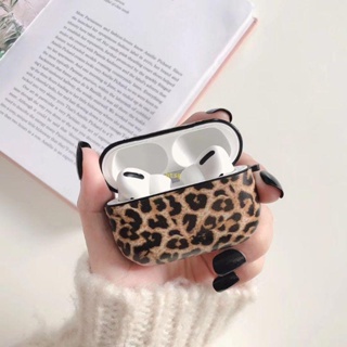 เคสหูฟังบลูทูธ พิมพ์ลายเสือดาว สําหรับ Air Pods