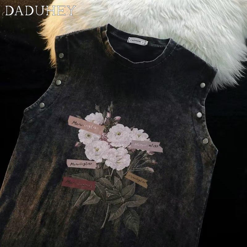 daduhey-mens-american-style-high-street-ins-trendy-retro-washed-loose-round-neck-detachable-short-sleeve-t-shirt-2023-new-summer-fashionable-printed-sleeveless-vest-waistcoat