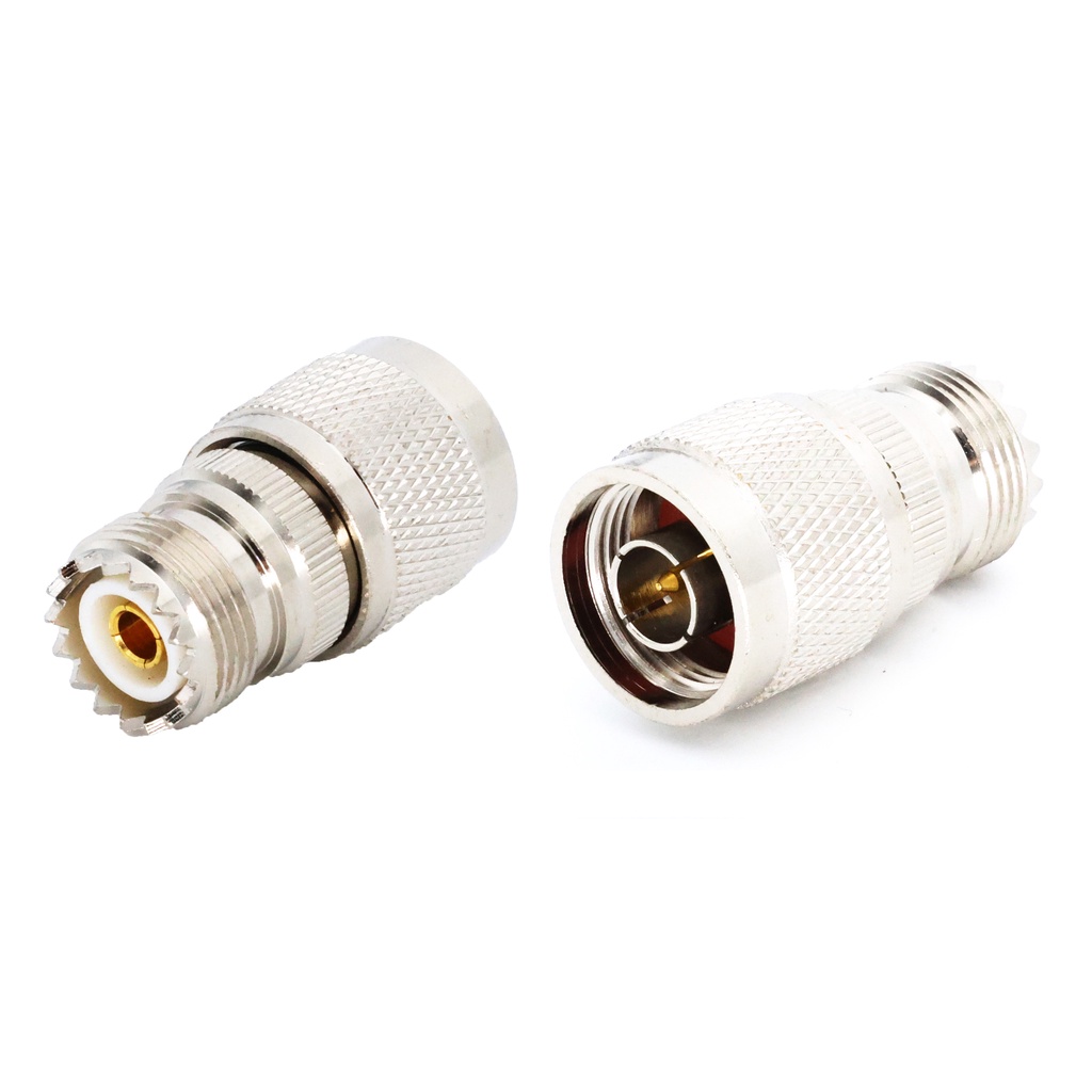 อะแดปเตอร์ RF UHF/N-KJ M ตัวเมีย (UHF/SL16) เป็นตัวผู้ N-type L16 เป็น ...