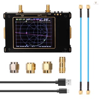 Fw เครื่องวิเคราะห์เครือข่ายเวกเตอร์ หน้าจอขนาดใหญ่ 3.2 นิ้ว 3G S-A-A-2 V2 HF VHF