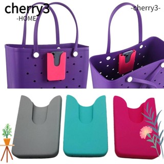 Cherry3 กระเป๋าใส่โทรศัพท์มือถือ แบบยาง ขนาดพกพา สําหรับตั้งแคมป์ เดินป่า เดินชายหาด