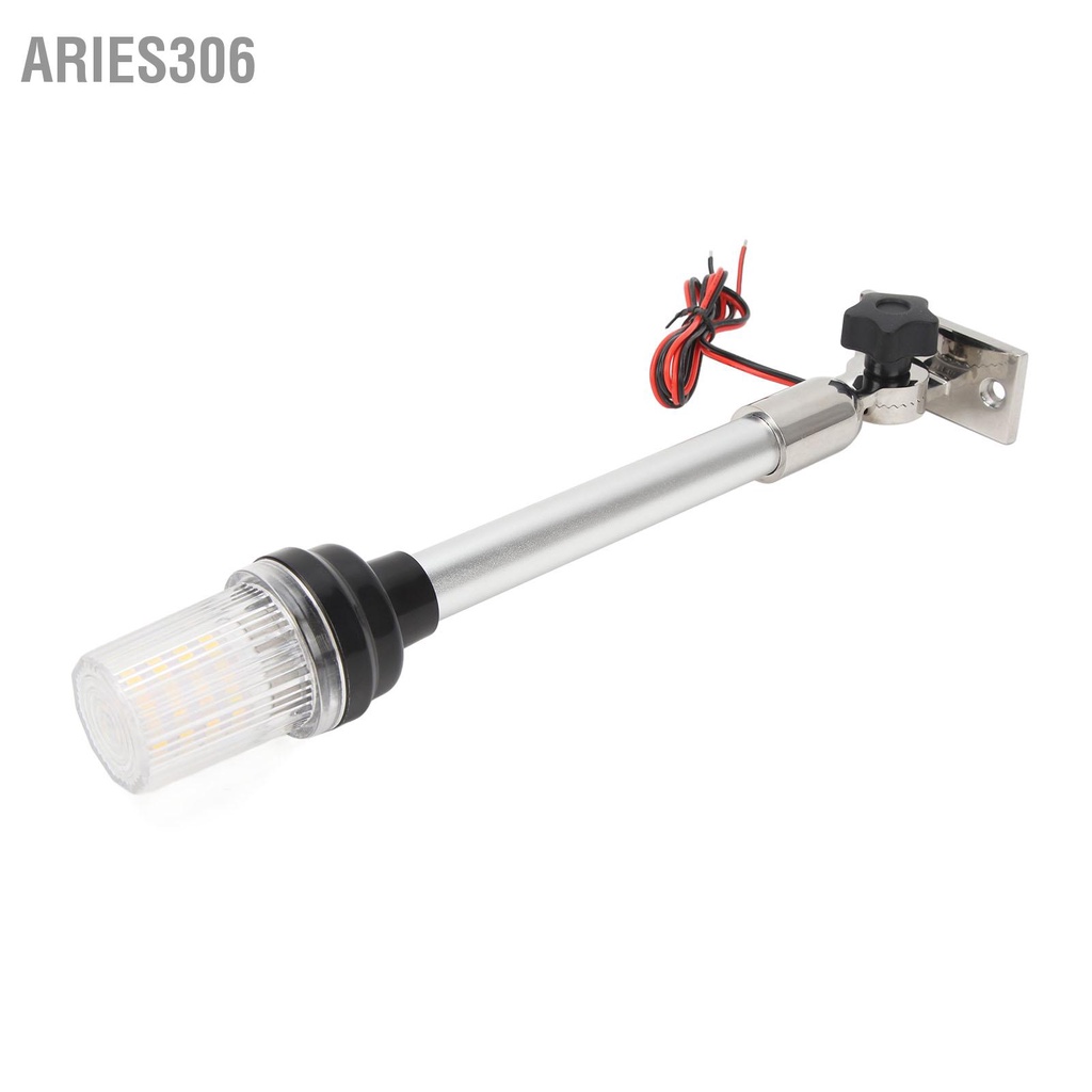 aries306-12-นิ้ว-led-พับลงท้ายเรือแสง-360-องศาสมอเรือแสงฐานสแตนเลส-316-สำหรับเรือประมงเรือยอชท์ทะเล