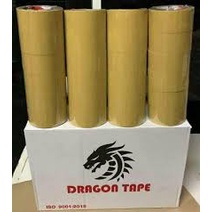 เทปใส-2-นิ้ว-1แพค-6-ม้วน-100-หลา-dragon-opp-tape-38-mic-เทปกาวใส-ขุ่น-สก๊อตเทป-เทปปิดกล่อง-สำหรับลดต้นทุน-ส่งฟรี