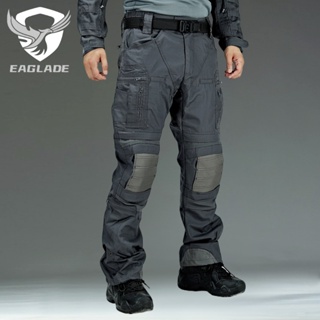 Eaglade กางเกงคาร์โก้ยุทธวิธี สําหรับผู้ชาย JT-XT2 สีเทาเข้ม กันน้ํา