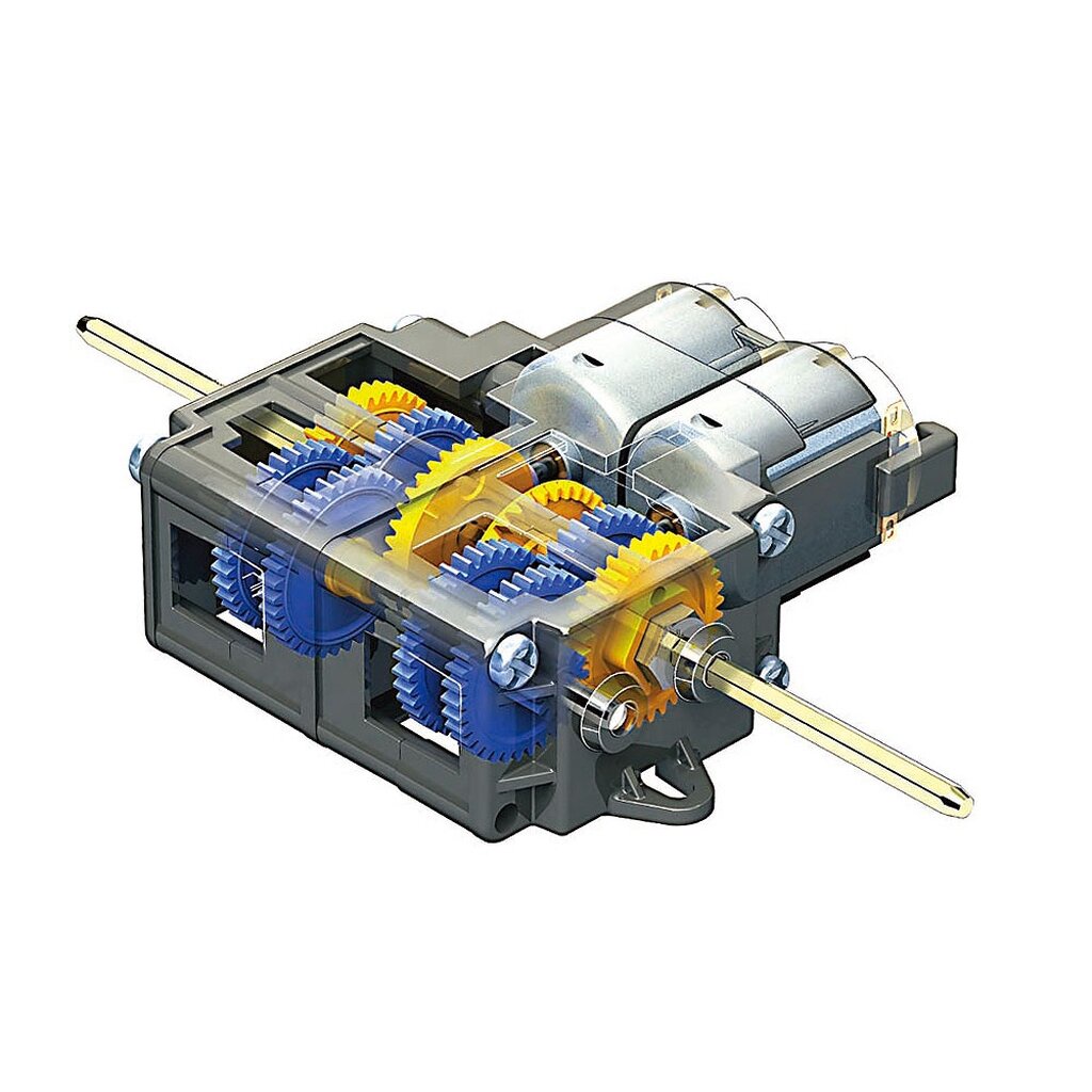 Tamiya 70168 Double Gear Box Set - Left/Right Independent 4-Speed