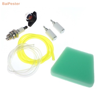 [BaiPester] ชุดท่อกรองน้ํามันเชื้อเพลิง สําหรับเลื่อยโซ่ UEL LINE PRIMER Bulb Air Filter Kit For POULAN, For McCULLOCH 7 ชิ้น ต่อชุด