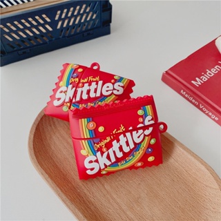 Skittles เคสหูฟังบลูทูธไร้สาย ซิลิโคนนิ่ม ลายการ์ตูนน่ารัก สําหรับ Apple Airpods Pro 2 Case 3 1