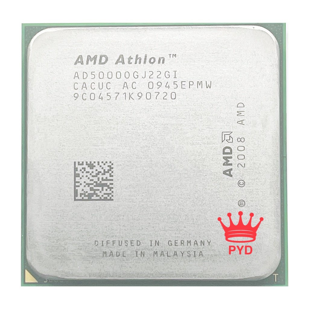 ซ็อกเก็ตโปรเซสเซอร์ CPU AMD Athlon X2 5000+ 5000 2.2 GHz Dual-Core ...