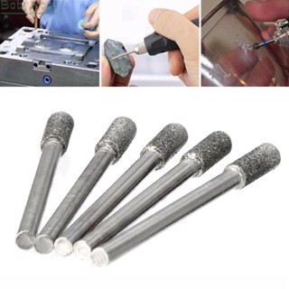 【Big Discounts】Drill Bits 5pcs Grinding Burring 4mm Diameter For Rotary Tool Reliable#BBHOOD