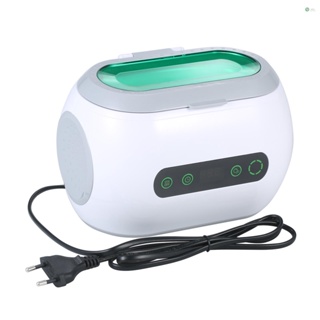 [Ready Stock]600mL Digital Ultrasonic Cleaner with Degassing Function Household Glasses Cleaning Machine with Stainless Steel Tank Jewelry Cleaning Tool  Cleaning Instrum