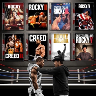หนัง Bluray ออก ใหม่ Rocky ร็อคกี้ ราชากำปั้น ทุบสังเวียน ภาค 1-6 + Creed บ่มแชมป์เลือดนักชก ภาค1-3 Bluray Master (เสียง