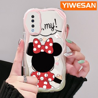 เคสโทรศัพท์มือถือ ซิลิกาใส กันกระแทก ลายมินนี่เมาส์น่ารัก สําหรับ Samsung galaxy A50 A50s A30s A51 M40s A52 A52s 5G