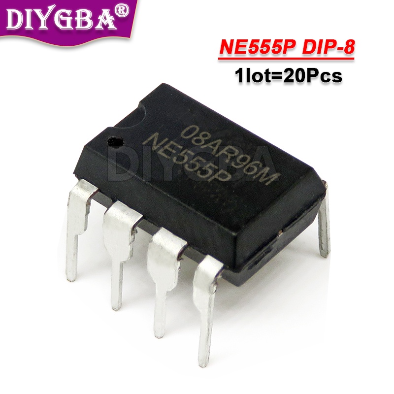 ใหม่ ของแท้ 100% ซ็อกเก็ต IC NE555P NE555 NE555N 555 Timers DIP-8 8 Pin ...
