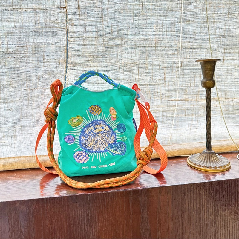 ball-chain-กระเป๋าช้อปปิ้ง-ผ้าไนล่อน-ปักลายดอกไม้-เป็นมิตรกับสิ่งแวดล้อม-แบบพกพา-สไตล์ญี่ปุ่น