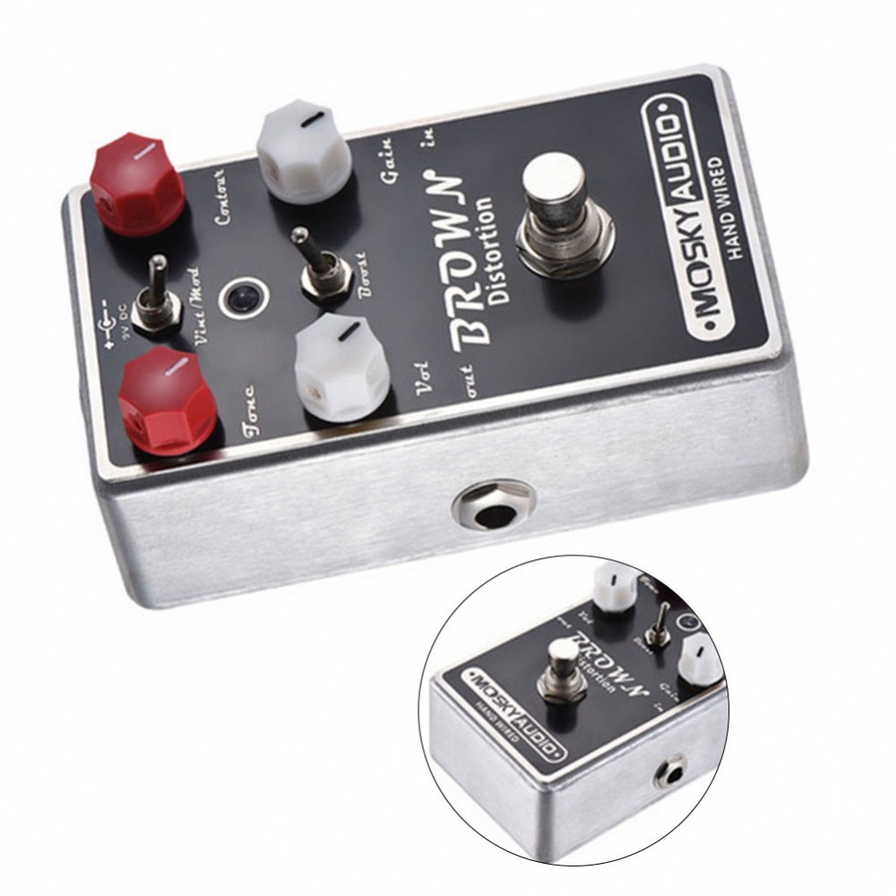 new-arrival-guitar-effect-pedal-1-pcs-delay-reverb-distortion-mosky-brown-overdrive-buffer