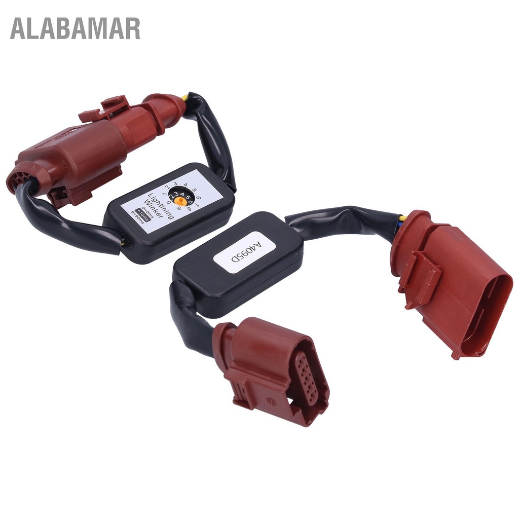alabamar-ไฟท้าย-led-ไดนามิกไฟเลี้ยวอะแดปเตอร์-harness-blinker-ชุดโมดูลสำหรับ-a4-s4-avant-b8-5-facelift-2013-2016