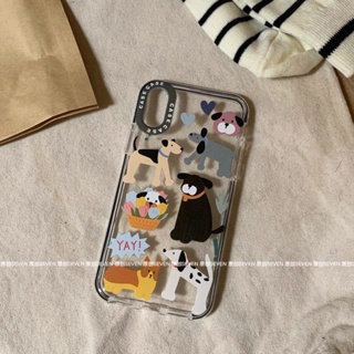 Illustration Dog Phone Case for iPhone X/I7/8Plus Phone Case for Iphone11pro Max Cartoon XR Transparent Se Drop-Resistant
