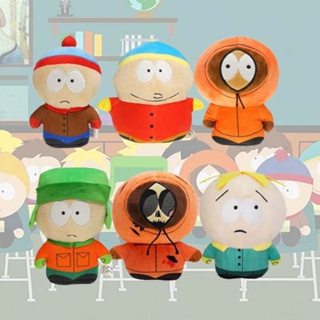  6pcs 18cm American band South Park plush toy doll with a soft, delicate and comfortable feel