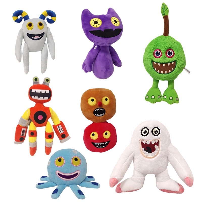 ตุ๊กตายัดนุ่น-my-singing-monsters-wubbox-ผ้ากํามะหยี่ขนนิ่ม-สีเขียว-เหมาะกับของขวัญวันเกิด-คริสต์มาส-ของเล่นสําหรับเด็ก