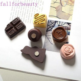 Fallforbeauty สติกเกอร์แม่เหล็ก รูปเค้ก อาหารจําลอง สําหรับตกแต่งบ้าน ตู้เย็น