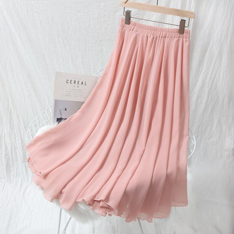 summer-chiffon-skirt-and-ankle-fairy-skirt-half-skirt-2020-very-fairy-net-skirt-high-waist-large-swing-skirt-simple-style