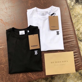 [Official]ORIGINAL Burberry Embroidered Logo Patch T-Shirt Tee Lelaki Premium Outlet 80140201 80140211