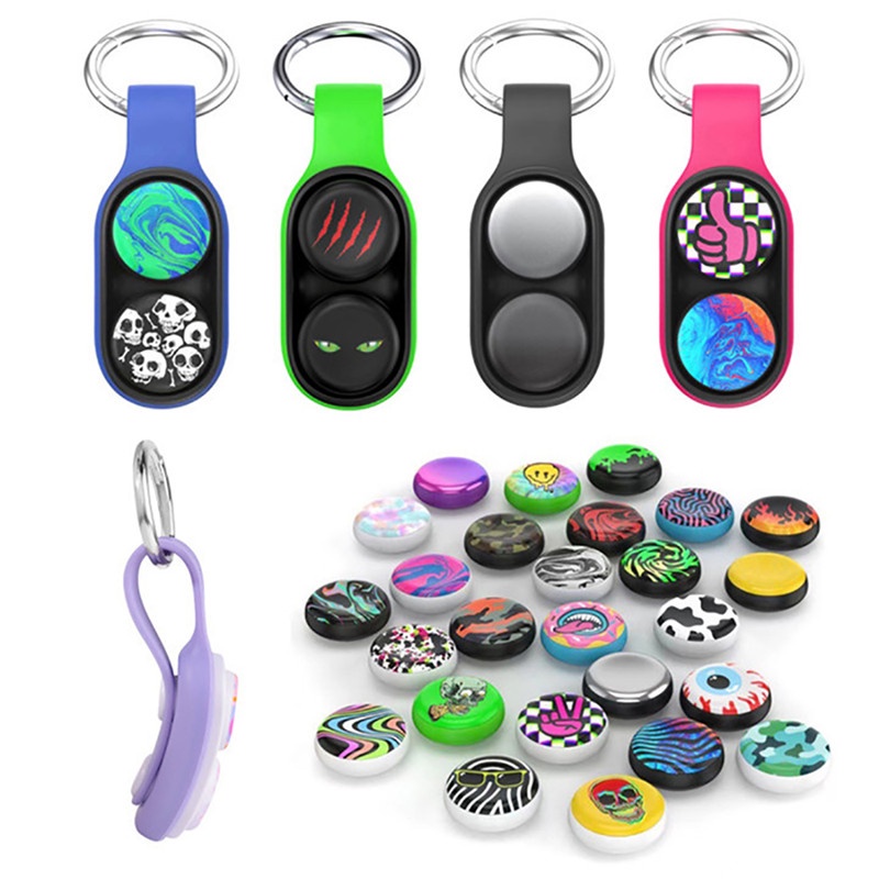 ของเล่น-fidget-hand-spinner-poppuck-สร้อยข้อมือ-แม่เหล็ก-หลากสี-ของเล่นคลายเครียด-สําหรับผู้ใหญ่-เด็ก-ของขวัญ-พวงกุญแจเกม-pop-puck-chusoeny