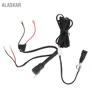 ALASKAR สายไฟ LED 12V สำหรับทำงาน 16 เกจวัดค่าการนำไฟฟ้าสูงสำหรับรถกระบะ ATV SUV รถจี๊ป