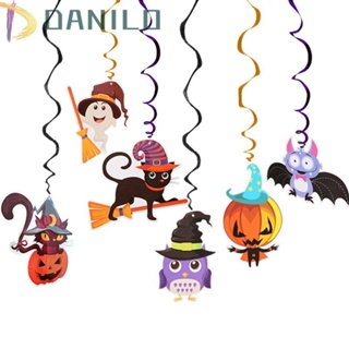 Danilo ตุ๊กตาผีหมุน หลากสี สําหรับแขวนตกแต่งเพดาน บ้านผีสิง เทศกาลฮาโลวีน