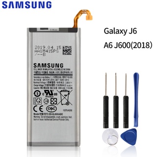 SAMSUNG Originalเปลี่ยนแบตเตอรี่EB-BJ800ABEสำหรับSamsung Galaxy J6 On6 A6 2018 รุ่นSM-A600F J600 3000MAh
