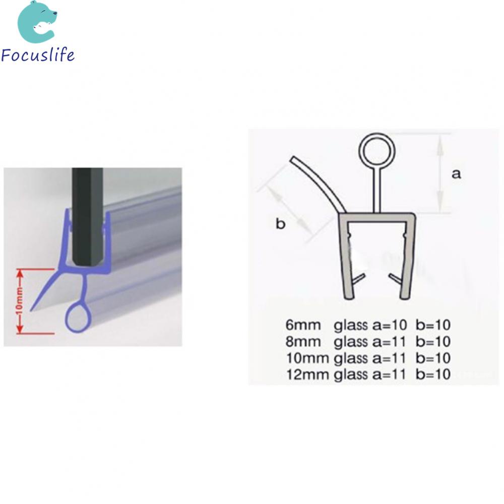 2-ชิ้น-50-ซม-ฝักบัว-ซีลประตู-pvc-เปลี่ยนซีลยาง-แถบฝักบัว-ใส