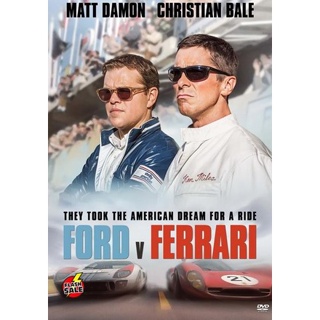 DVD ดีวีดี Ford v Ferrari ใหญ่ชนยักษ์ ซิ่งทะลุไมล์ (2019) (เสียง ไทยมาสเตอร์/อังกฤษ ซับ ไทย/อังกฤษ) DVD ดีวีดี