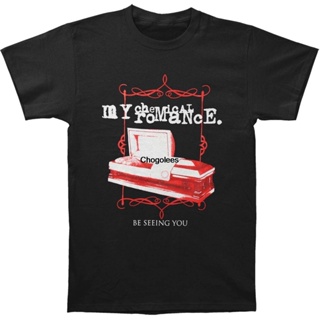 sadasเสื้อยืดพิมพ์ลายแฟชั่น เสื้อยืด พิมพ์ลาย My Chemical Romance สําหรับผู้ชาย