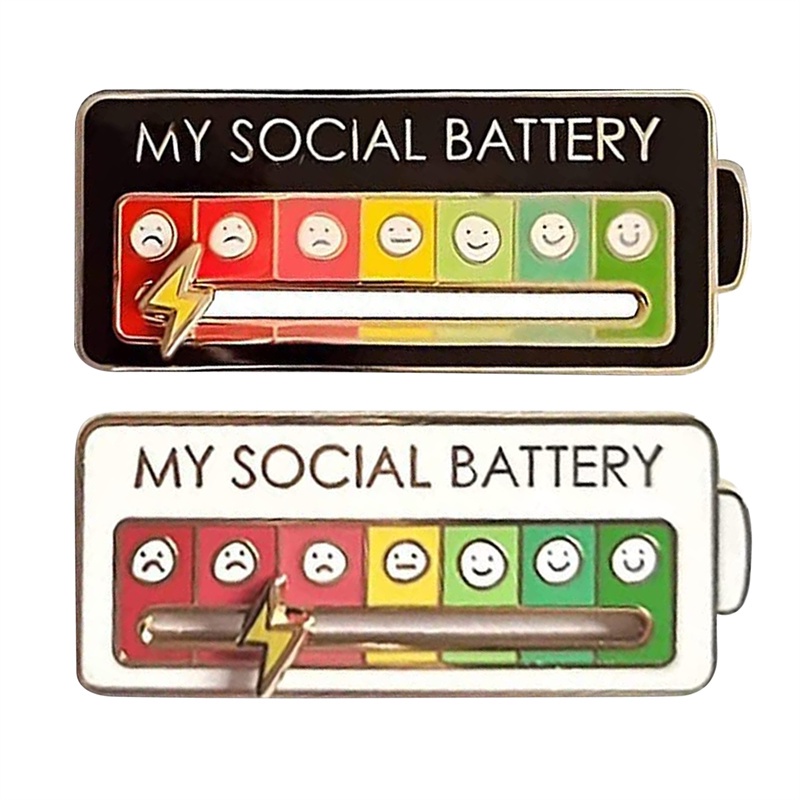 เข็มกลัดโลหะ-รูป-my-social-battery-mood-แบบโต้ตอบ-ของขวัญ