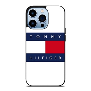 เคสโทรศัพท์มือถือ กันกระแทก ลายโลโก้ Tommy สําหรับ IPhone 14 Plus 13 Pro Max 12 Mini X