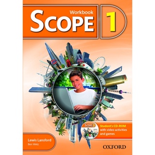 Bundanjai (หนังสือเรียนภาษาอังกฤษ Oxford) Scope 1 : Workbook +CD (P)
