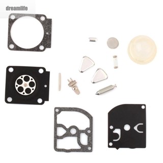 【DREAMLIFE】Carburetor Rebuild Kit For Stihl HS45, FS55,MM55 & Mini Tiller  4137 EMU Trimmer