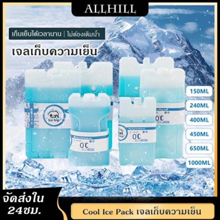 เจลเก็บความเย็น น้ำแข็งเทียมแบบขวด  Ice Pack น้ำแข็งเทียมแช่นม  น้ำแข็งใส่พัดลมไอน้ำ 450/600/1000ml เก็บเย็นได้นาน