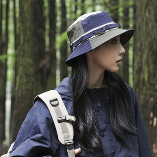 หมวกบักเก็ต ผ้าลูกฟูก แบบผูกเชือก สไตล์เกาหลี เหมาะกับชาวประมงกลางแจ้ง สําหรับผู้ชาย และผู้หญิง