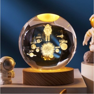 โคมไฟตั้งโต๊ะ 3D LED + USB ของขวัญวันเกิด เหมาะแก่การเปิดอ่านหนังสือ