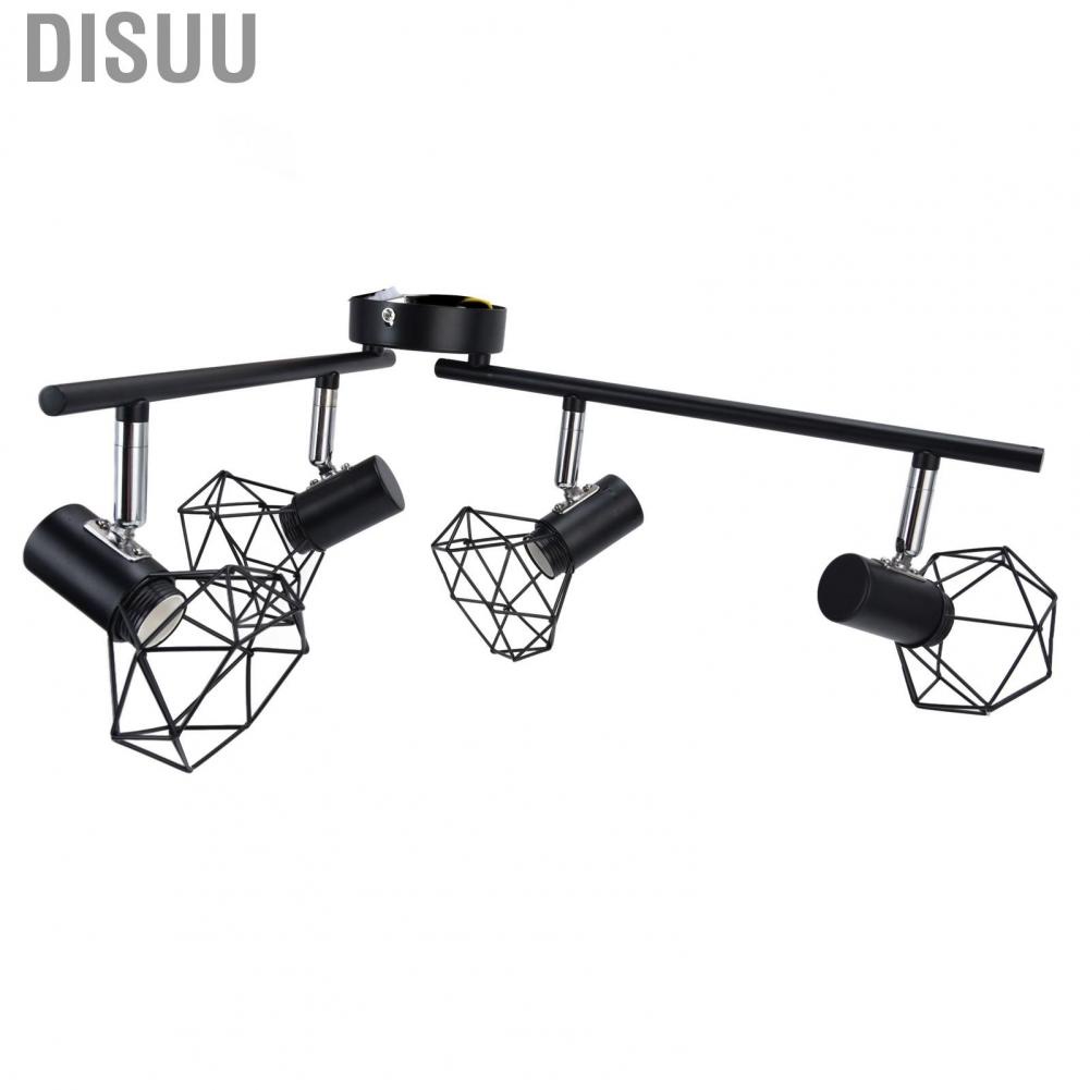 disuu-ceiling-lamp-base-wrought-iron-holder-black-4-head-design