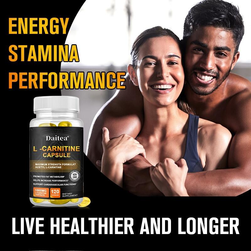 LCarnitine 1000 mg keto capsules ศักยภาพสูงรองรับการผลิตพลังงาน