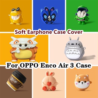 【พร้อมส่ง】เคสหูฟัง แบบนิ่ม ลายการ์ตูน สําหรับ OPPO Enco Air 3 OPPO Enco Air 3