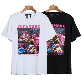 แฟชั่นใหม่ล่าสุด New Vlone Print short sleeved t-shirts Men Women Big V Couples Cotton t shirt_01