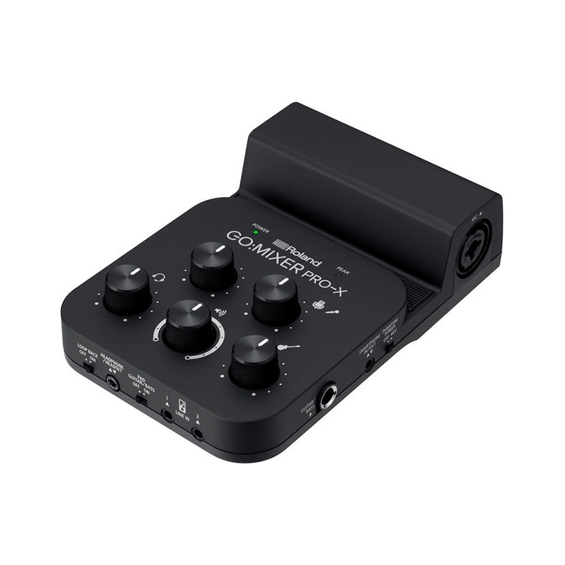 roland-go-mixer-pro-x-เครื่องผสมเสียง-สําหรับสมาร์ทโฟน-เชื่อมต่อ-และผสม-แหล่งเสียงได้ถึง-7-แหล่ง-เพิ่มคุณภาพเสียงในสตูดิโอ-ไปยังเนื้อหาสังคมและสตรีมมิ่ง