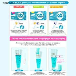 Aa ผ้าอนามัยแบบสอด ใส่สบาย 16 ชิ้น/เซต (มินิ / ปกติ / พิเศษ) TH