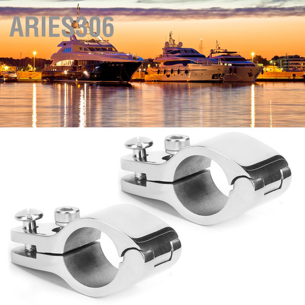 aries306-2-ชิ้น-bimini-ด้านบนขากรรไกรสไลด์หนีบเหล็กเรือฮาร์ดแวร์สำหรับเรือยอชท์พาณิชย์พอง