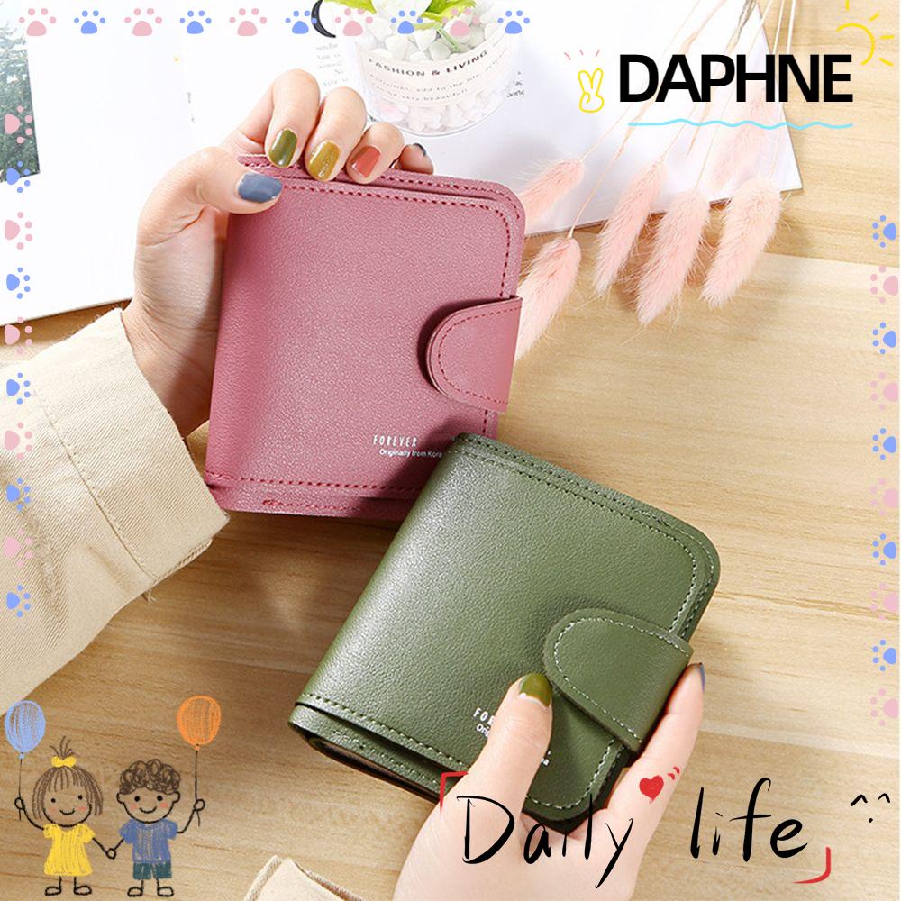 daphne-กระเป๋าสตางค์หนัง-pu-ใส่บัตรได้-อเนกประสงค์-แฟชั่นสําหรับผู้หญิง